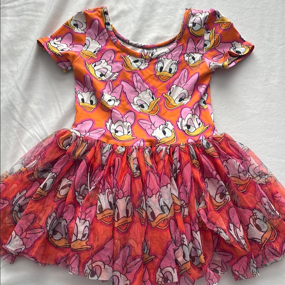 Girls - Wild Rich Kids - Daisy Duck Skirted Leo Tut - Size 9/10